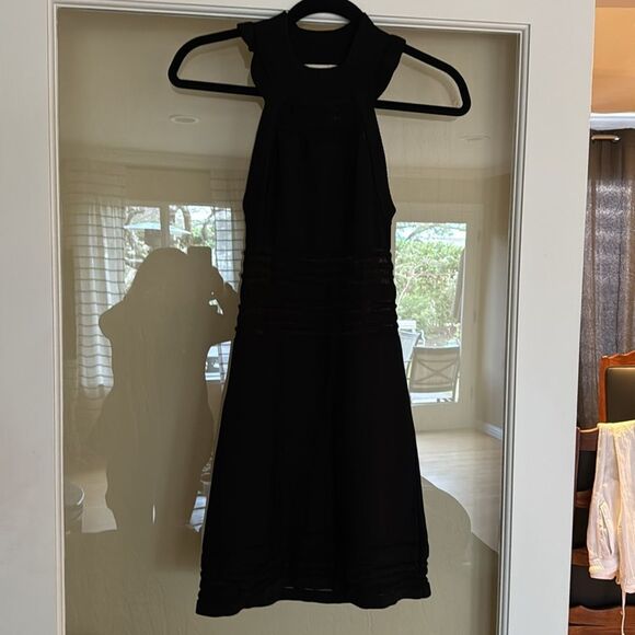 For Love and Lemons Knitz Rivington Black Dress Size Small - Picture 3 of 15